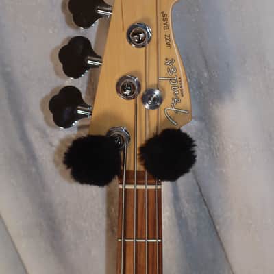 Fender American Standard Jazz Bass Rosewood 3-Tone Sunburst with gig bag 2010 image 5