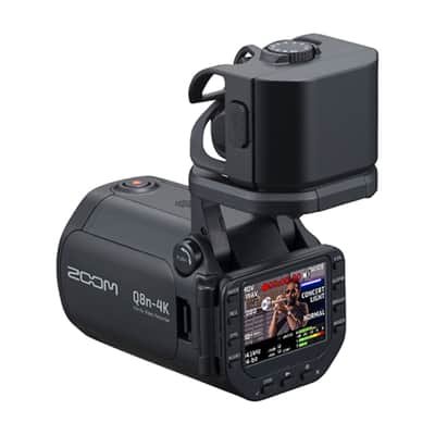 Zoom Q8n-4K Handy Video Recorder 4K Video + Professional 4 Track Audio image 6