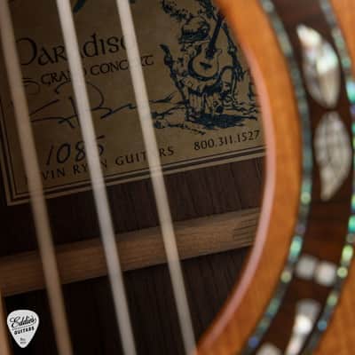 2021 - Kevin Ryan Paradiso Grand Concert - Moonglow Redwood & Brazilian Rosewood image 22