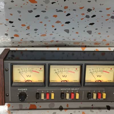 TEAC Model 2A mixing console + TEAC MB-20 bridge with VU meters (Tascam) image 5