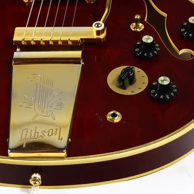 2021 Gibson Custom Shop CHUCK BERRY 1970s ES-355 Murphy Lab Aged Electric Guitar Wine Red 1978 image 21