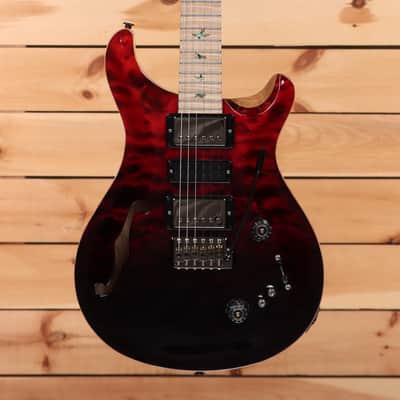 Paul Reed Smith Special 22 Semi-Hollow Wood Library - Fire Red to Grey Black Fade-24 0391763 image 2