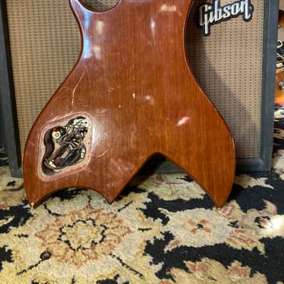 Vintage “Lawsuit” Bich Style Body Semi-Loaded MIJ? MIK? 1980s? 1970s? - Brown image 2