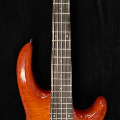 Dean Edge 5-String EMG Electric Bass 2010s w/ Hard Case image 3