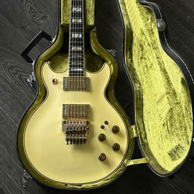 1986 Ibanez Artist AR350 PLT Super Edition Pearl White Floyd Rose image 8