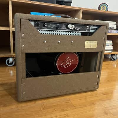 Fender Chris Stapleton Signature '62 Princeton 1x12" 12-Watt Guitar Combo 2019 - Present - Brown Vinyl with Wheat Grille Cloth image 2