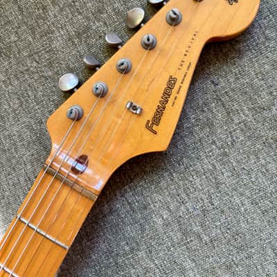 Fernandes ST-85DM The Revival. Iron Maiden-Dave Murray, 1981 - Black image 3