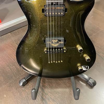 Schecter Tempest 50th Anniversary - Ebony - Gold Burst image 3