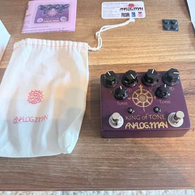 Analogman King of Tone V4 with Red Side High Gain image 3