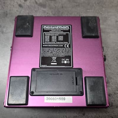Rocktron Chromatic Tuner FROM MAJOR LONDON RECORDING STUDIO Guitar Pedal - Metallic Violet Purple image 5