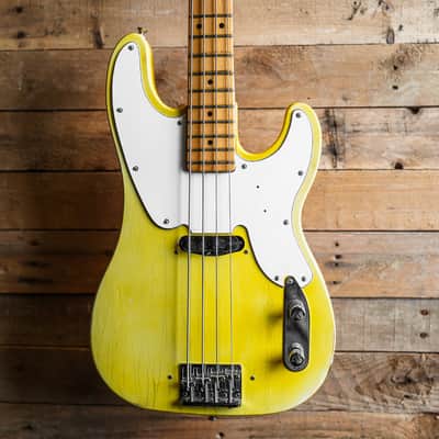 1968 Fender Tele Bass In Butterscotch Blonde - Refinish image 1