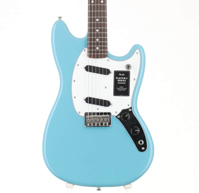 Fender Player II Mustang Rosewood Fingerboard Aquatone Blue Fender [MX24086038] (04/15)