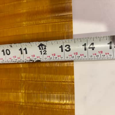 14X14 Fibre Gold rare vintage MIJ Drum Wrap image 3