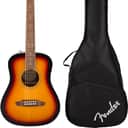 Fender California Standard Redondo Mini with Bag, Spruce Top, 3-Color Sunburst