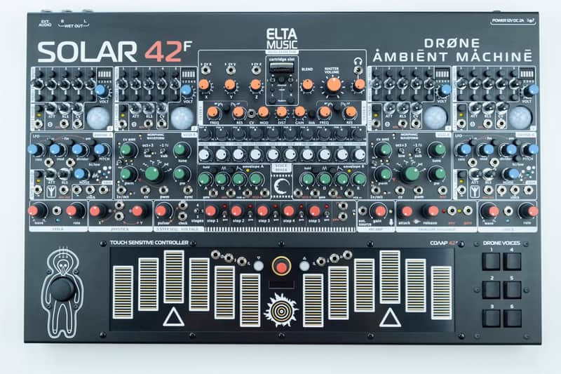ELTA Music SOLAR 42ⁿ Drone Ambient Machine - Black image 1