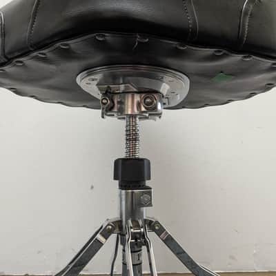 Tama HT741 1st Chair Ergo-Rider Quartet Drum Throne  2010s - Black/Chrome image 8