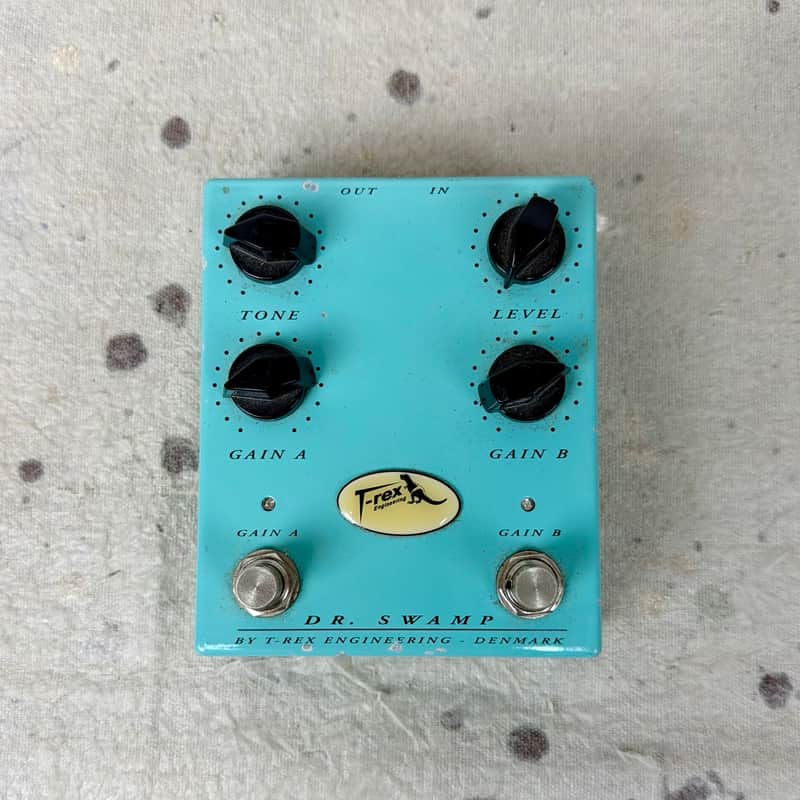 Used T-Rex Engineering Dr. Swamp Twin Distortion Guitar Pedal image 1