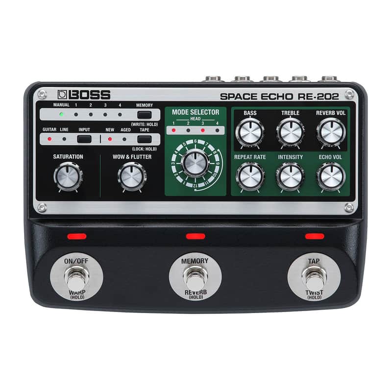 Roland RE-202 Space Echo Multi-Head Tape Echo Pedal image 1