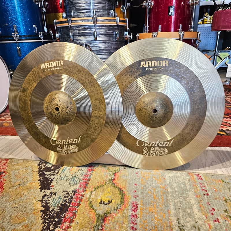 Centent 15" Ardor Hi Hats 969g/1161g image 1