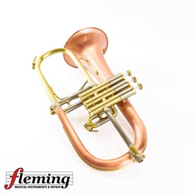 Schilke 1041FLC-L Professional Flugelhorn - Brushed Lacquer with Copper Bell image 10