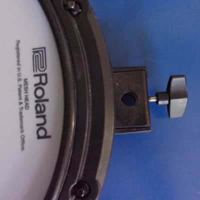 Roland TD-17 E Drum SNARE / TOM PDX12 Dual Zone 12" Mesh Head 1/4" NO Arm or rack Mount works image 2