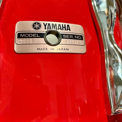 Yamaha Recording custom 14x8 Hot red image 3