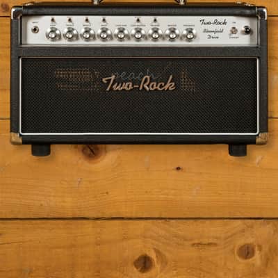 Two-Rock Bloomfield Drive 100/50 Watt Head with Silver Knob Black image 1