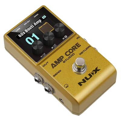 NUX Amp Core Studio Amp Modeling Pedal - Open Box image 3