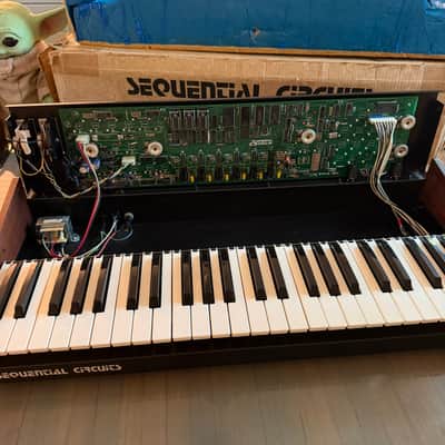 VTG Sequential Circuits Six-Trak Analog Synthesizer + Orig Box, Foam, Manual (Upgraded NVRAM) image 22