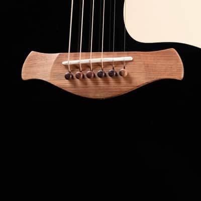 Taylor Gold Label 514e Super Auditorium Acoustic/Electric Guitar - Blacktop with Hardshell Case - Demo image 9