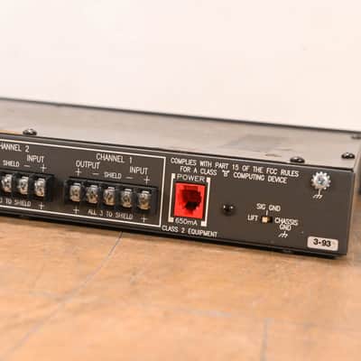 Rane AD 22 2-Channel Audio Delay Unit (NO POWER SUPPLY) CG01SKR image 7