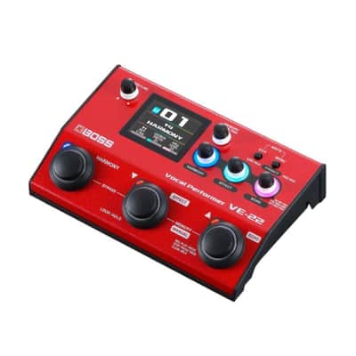 BOSS VE-22 Vocal Performer Portable Multi-Effects Processor, 50 Presets, and 99 Memories image 3