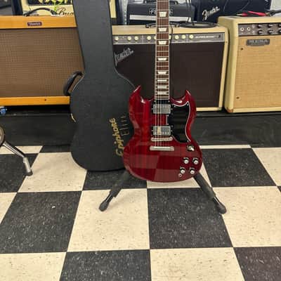 Epiphone Elitist '61 SG (Japanese Domestic) 2002 - 2008 - Cherry image 4