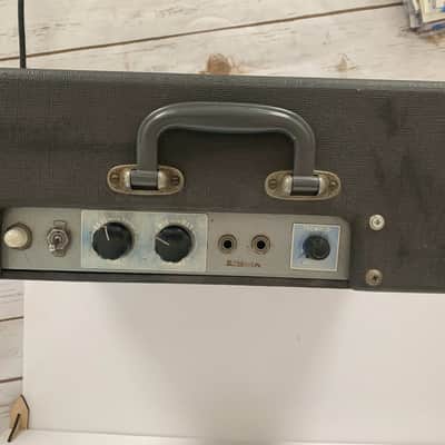 71C 1950s Tube Amp Swan Logo great small amp image 3