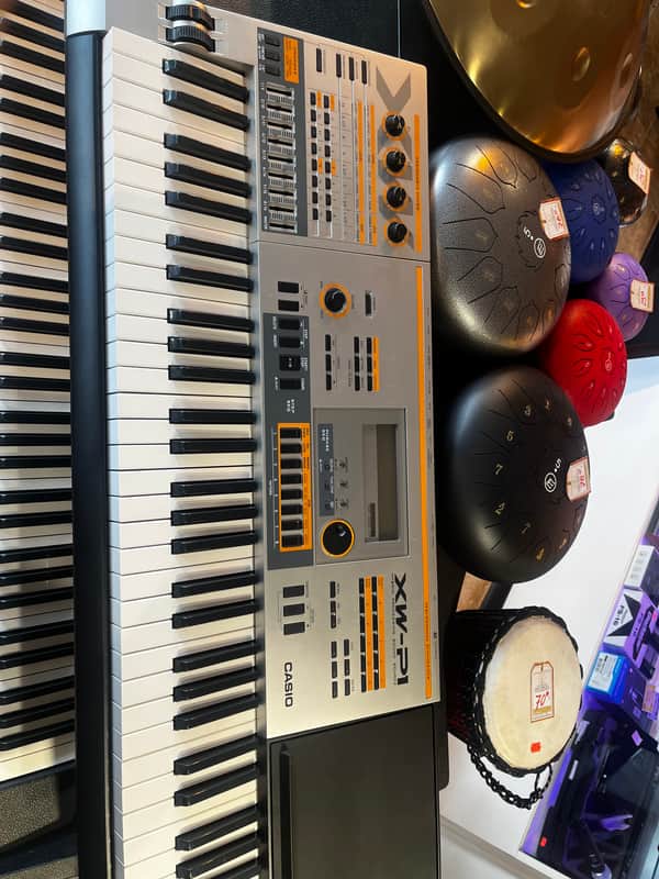 Casio XW-P1 61-Key Performance Synthesizer 2010s - Silver image 1