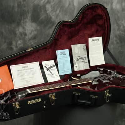 2024 Gretsch G6119T-62 Vintage Select Edition '62 TENNESSEAN Dark Cherry Stain image 24