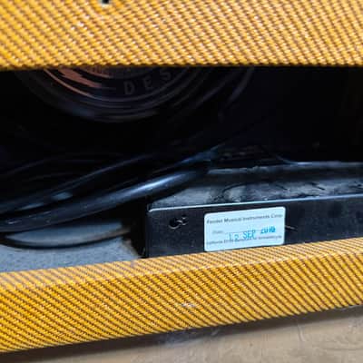 Fender Tweed blues junior amplifier 2018 - Tweed image 7