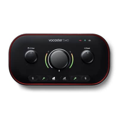 Focusrite Vocaster Two USB Audio Interface - Refurbished image 1