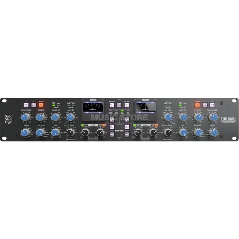 Solid State Logic The Bus+ Stereo Rackmount Compressor 2022 - Present - Black