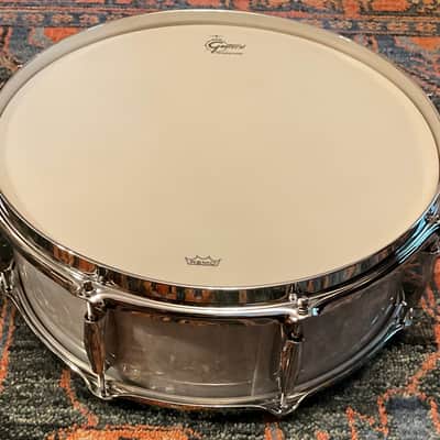 Gretsch USA Broadkaster 5x14 Snare Drum - 60s White Marine image 10