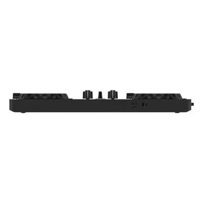 AlphaTheta DDJ-FLX2 Compact 2-Channel DJ Controller with Pioneer DJ DM-50D-BT 5-Inch Bluetooth Active Monitors and Hosa CMR-206 3.5mm TRS to Dual RCA Cable image 4