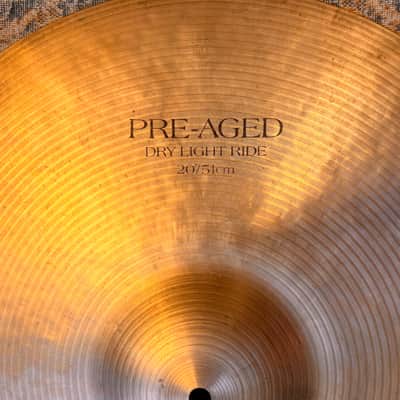 Zildjian K PRE AGED DRY LIGHT Ride 20” EARLY 1980s Model 2288 g Semi-DRY & CRASHABLE image 3