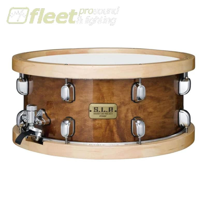 Tama LMP1465FSEN 6.5x14" S.L.P. Series Studio Maple Snare Drum with Wood Hoops - Sienna Maple image 1