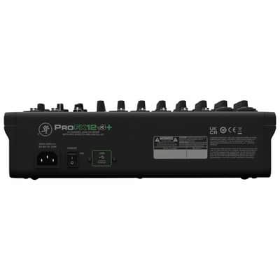 Mackie ProFX12v3+ 12-Channel Analog Enhanced FX USB Mixer w Bluetooth & Cables image 5