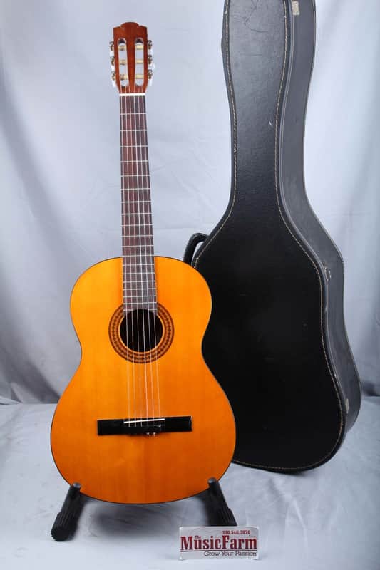 Fender Gemini I Classical Acoustic Guitar W Nylon Stings and Case Vintage image 1