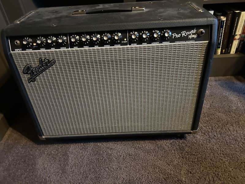 Fender Pro Reverb 2001-2005 - Black image 1