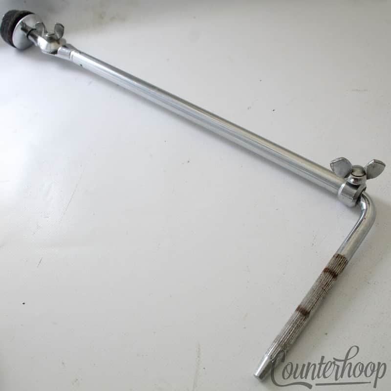 *Ludwig Cymbal L-Arm #1371 Telescoping Vintage 60s Chrome 3/8" Super Classic USA image 1