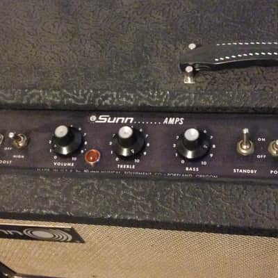 Extremely Rare 1966 SUNN 100s Bass Amp & Cabinet TUBE image 2