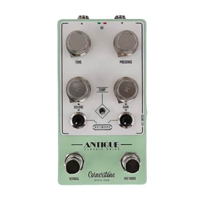 Cornerstone Antique V3 Overdrive Pedal (Surf Green) image 1