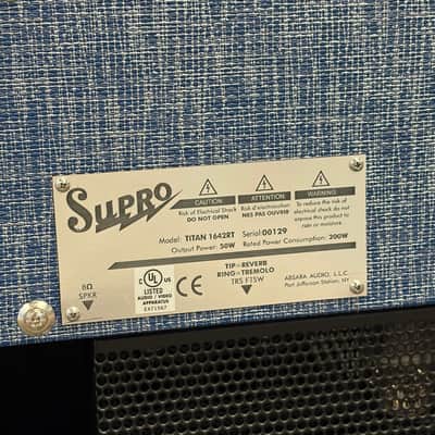 Supro 1642RT Titan Combo 1x10", 50 watts, Used image 9